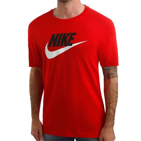 nike t shirt herren schwarz rot|Herren Rot Oberteile & T.